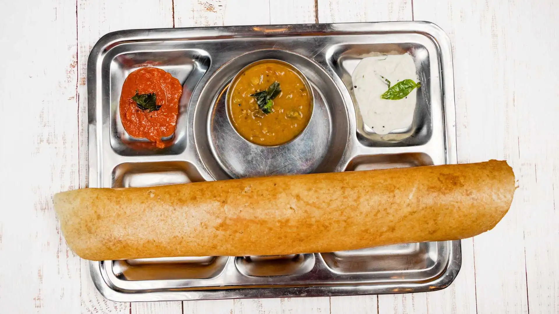 Masala Dosa - Authentic South Indian specialty at Golden Masala in Kelowna, BC