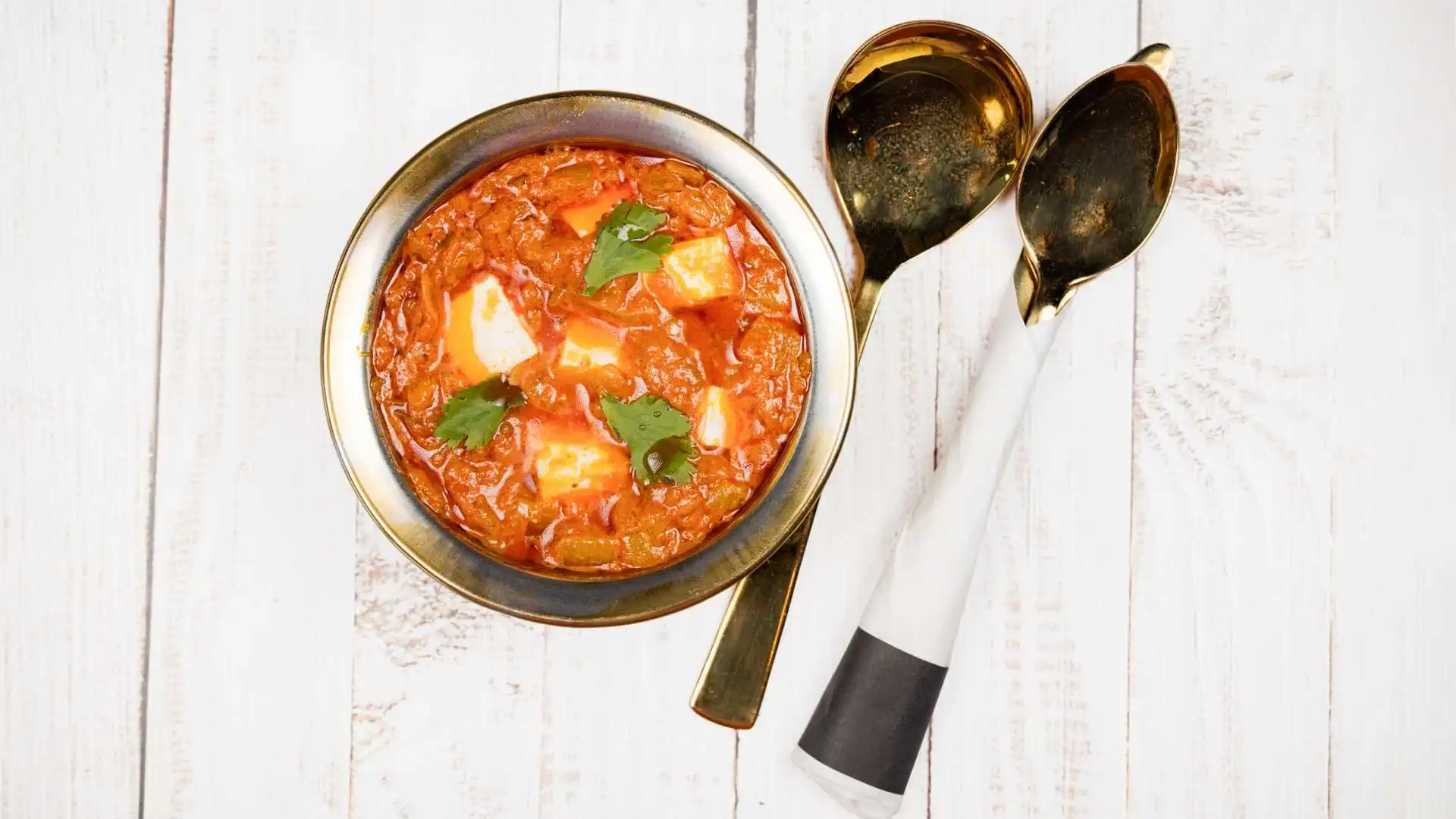 Paneer Butter Masala - Delicious vegetarian dish at Golden Masala in Kelowna, BC