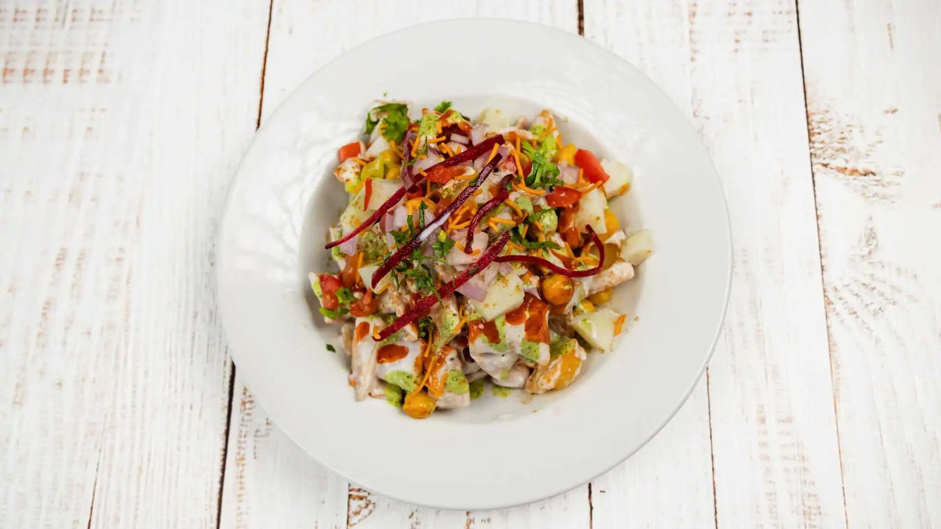 Papdi Chaat - Delicious Indian street food at Golden Masala in Kelowna, BC